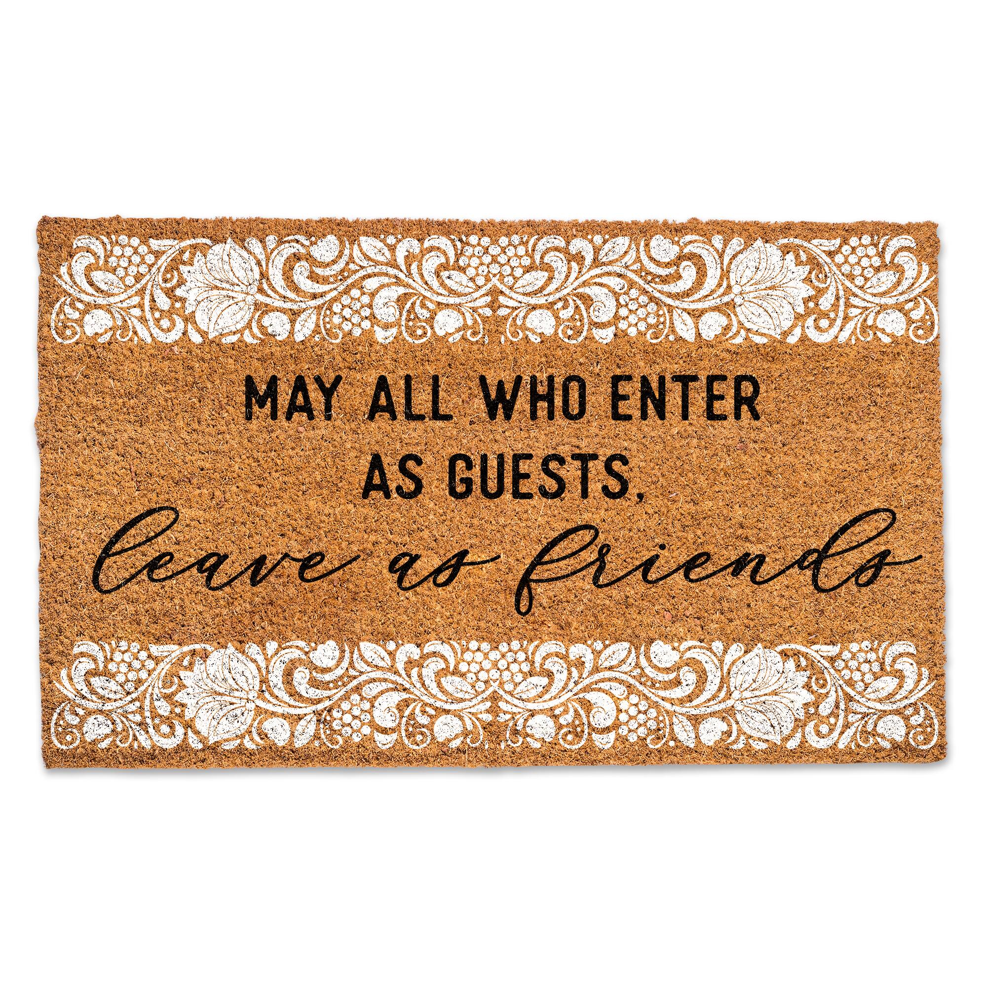 Leave as Friends Doormat
